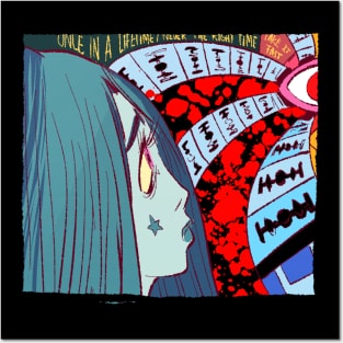 emo Girl Posters and Art